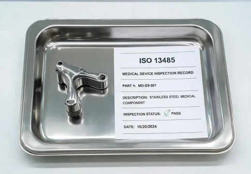 Medical device stainless component