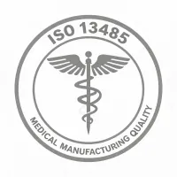 ISO 13485 medical quality badge
